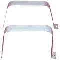 Fuel Tank Strap For Chevy Silverado 1500 2500 3500 Hd 2001 To 2007 And Classic Steel Material Set Of 2 31 25 In Length 