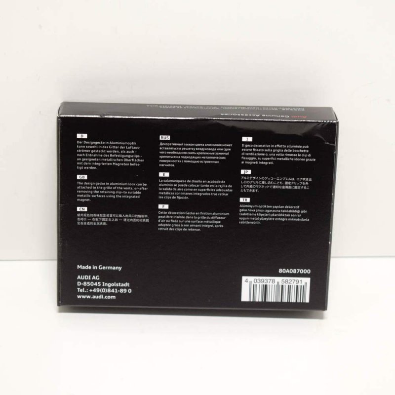 Audi Original Gecko In Aluminium Finish 80a A087000