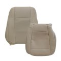 Front Driver Bottom Top Leather Replacement Seat Cover Tan Ford F-150 Lariat 2015-2017 For F250 F350 Xlt 2017-2022 
