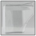 Acanii For Extra Clear Heavy Duty 2011-2016 Ford Super Headlight Lens Lamp Cover Set Driver Passenger