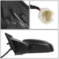 Ni1320246 Factory Style Driver Left Side Mirror Manual Folding Power Adjust Heated Glass Compatible With Chevrolet City Express