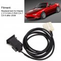 Car Radio Aux In Cable Socket Audio Switch Stereo Wire Harness Replacement For Mazda 2 3 5 6 Mxa Rx8 Cxa 7