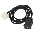 Qiilu Car Radio Aux In Cable Socket Audio Switch Stereo Wire Harness Replacement For Mazda 2 3 5 6 Mxa Rx8 Cxa 7