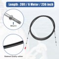 Uxcell 2pcs 20ft 236 Inch Marine Type 3300 33c Throttle Shift Remote Control Box Cable W Clevis For Yamaha Outboard Engine Boat
