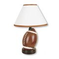 Ore International 604ba Ceramic Basketball Lamp Brown 