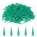 120pcs Plastic Tapered Pinhead 18 Gauge Tt Adhesive Dispensing Needle Tip 0 84mm Glue Applicator Blunt Tips For Industrial Oil 