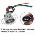 Secosautoparts Wire Alternator Regulator Plug Harness Lead Repair Pigtail 3 Wires Fit For Infiniti Ex35 G35 Nissan 350z Maxima