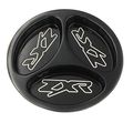 Xkh- Motorcycle Black Keyless Gas Cap Twist Off Aluminum Racing Fuel Tank For Kawasaki Zx-14r Zzr1200 Zrx1200r Z1000 Zx-10r