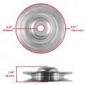 Caltric 532174375 Idler Pulley Compatible With Husqvarna Gt52 Gth2248 Gth2350 Gth2548 Gth26v48