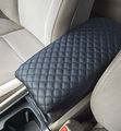 Center Console Armrest Cover For Subaru Crosstrek 2012 To 2017 Black Synthetic Leather Slip On Protector Xv Wrx And Impreza 