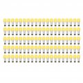 Insulated Ferrules Terminal 100pcs Pvc Round Tube Copper Crimp Connector For 8awg Wire E10-18