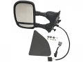 Left Driver Side Power Tow Mirror Dual Arm Manual Telescopic Without Turn Signal Or Heat Compatible With 1999 2007 Ford F-350 
