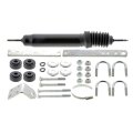 Steering Damper For 1992 To 1997 Ford F-350 Black Boot Included Alx-pau-me-ms40016-cla3 Front Replacement Part