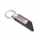 Ipick Image For Gmc Denali Silver Metal Plate Carbon Fiber Texture Black Pu Leather Key Chain Keychain Official Licensed