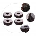 Doitool 4pcs Coarse Knurling Wheel Alloy Tool Twos Embossing Dual Wheel Knurled Set Steel Holder Hard Lathe For