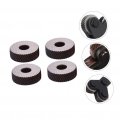 Doitool 4pcs Coarse Knurling Wheel Alloy Tool Twos Embossing Dual Wheel Knurled Set Steel Holder Hard Lathe For