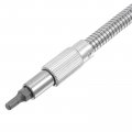 Uxcell Flexible Drill Bit Extension Kits 2 Set 18pcs 1 4 Hex Shank Socket Kit Tools With 300mm Shaft