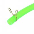 Uxcell 4pcs 4 5mm Inner Dia Motorcycle Petrol Hose Oil Fuel Line Tube With Clamps Green