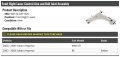 Front Right Passenger Side Lower Control Arm And Ball Joint Assembly Compatible With 2002-2006 Subaru Impreza Sedan