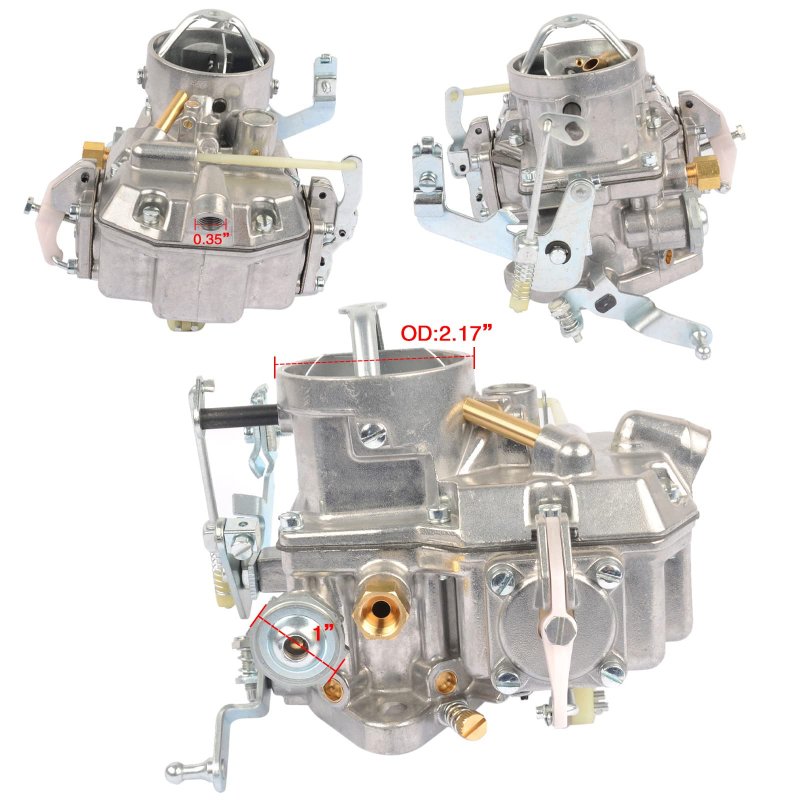 Lamerto 1100 Carburetor Six Cylinder Engines For 1964-68 Fal-con Mu-stang Sprint Fairlane Comet 200 223 262 Ci Inline