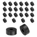 24pcs Rubber Spacers 20mm Od 6mm Id 8mm Height Round Anti Vibration Spacer Bushing Grommets Thick Washers For Home Car 