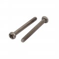 Uxcell 8 Pcs M2x20mm Thread Phillips Drive Pan Head Titanium Screw
