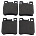 Brake Pads Rear Set Ceramic Posi-quiet Durable Mechanics Choice For 1993 Mercedes-benz 500sec