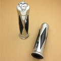 Hongk- Skull Diamon Grip Compatible With Kawasaki Sportbike 89-12 Vulcan 500 800 900 1500 1600 2000 1 25mm B01bn0kw5i