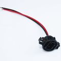 Byopto 2 Pcs H16 5202 Male Car Auto Truck Headlight Fog Brake Turn Signal Light Bulb Socket Holder Replacement Connector Wire 