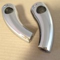 1 In Handlebar Risers Chrome Billet For V Star 650 Classic Silverado Road600 1700 And Other Cruisers Choppers With 1 Bar 
