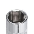 4 Pcs 1 4-inch Drive 13mm 6-point Shallow Socket Metric Steel With Chrome Plated 