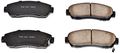Z16 Replacement Ceramic Brake Pads Front 16-1521 For Honda Crv Odyssey Passport And Subaru Legacy Low Dust Noise Free Braking 