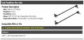 Front Stabilizer Sway Bar Link 2 Piece Compatible With 2007-2012 Hyundai Santa Fe