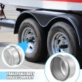 X Autohaux 4pcs 1 98 Trailer Axle Dust Cap Cup Grease Cover For Dexter Ez Lube Camper 2000 To 3500 Lb Wheel Hub Bearing