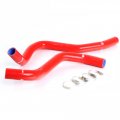 G-plus Silicone Radiator Hose Pipe Kit Clamps Compatible With 1998-2002 Honda Accord V6 3 0l 6 Cylinder Red