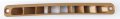 Swedish Car Parts Front Dashboard Top Ventilation Louvers Fits Volvo 240 Set Of 2 Beige Color