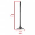 Caltric 4x Exhaust And Intake Valve Compatible With Polaris Rzr Pro Xp 4 Premium Ultimate 2021-2022