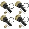 Caltric Upper And Lower Ball Joint Set Compatible With Polaris Outlaw 500 2006-2007 4-ball Joints