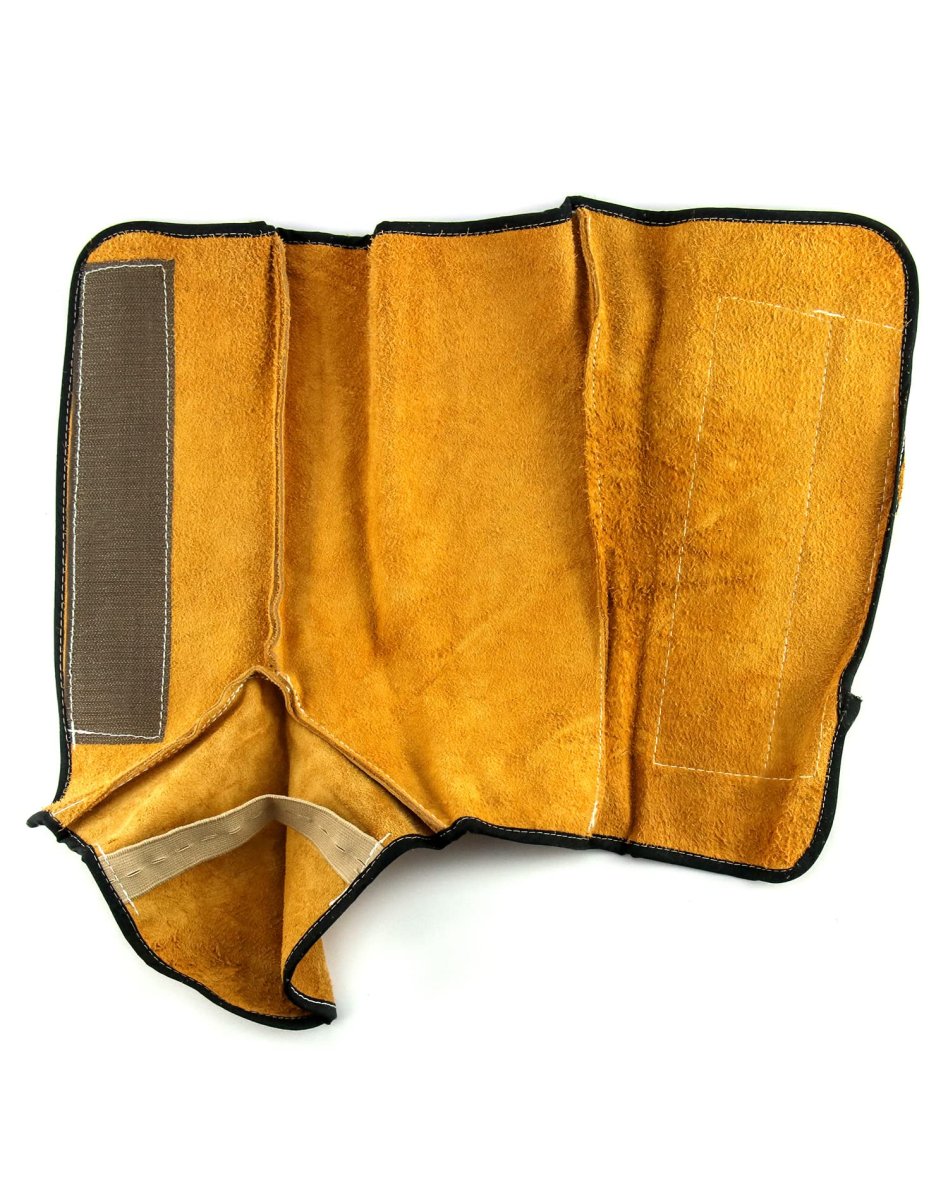 Fireproof Shoe Leg Covers For Welding Split Cowhide Leather Safety Boot Protectors And Guards Gaiters 4 Pairs Universal Size