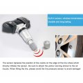 Programmed Tire Pressure Monitoring System Sensor Tpms 315mhz 4pcs For Hyundai Accent Elantra Equus Genesis Coupe Santa Fe