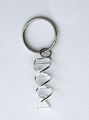 Dna Helix Science Key Chain 
