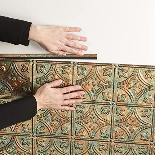 Fasa De 47 In Decorative Vinyl J Trim Copper Fantasy 5 Pack