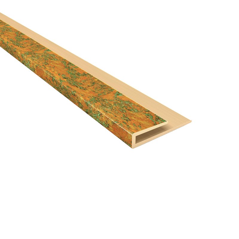 Fasa De 47 In Decorative Vinyl J Trim Copper Fantasy 5 Pack