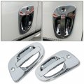 Door Handle Cover Left Right For 2008-2017 Freightliner Cascadia Driver Passenger Chrome Pair 