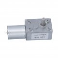 4632a 370 Dc Turbine Worm Motor 12v Selfa Locking Reducer Shaft Gear 100rpm