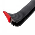 X Autohaux 1 Pair Car Rear Bumper Spoiler Air Vent Outlet Cover Trim Carbon Fiber Pattern For Mercedes-benz Cla250 Cla45 Cla200