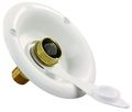 Jr Products 321-b-26-a Polar White City Water Dish With 1 2 Mpt 