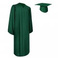 Endea Graduation Matte Cap And Gown Hunter Green 60 3 6 5 