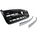 Toyota Tundra Grille Assembly 2003 2004 2005 2006 Black Plastic Shell And Insert With Chrome Molding Regular Access Cab Sr5