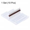 Uxcell Pcb Drill Bits 0 1mm Tungsten Carbide Rotary Tool Jewelry Cnc Engraving Print Circuit Board Micro 8 Inch Shank 1 Set 10